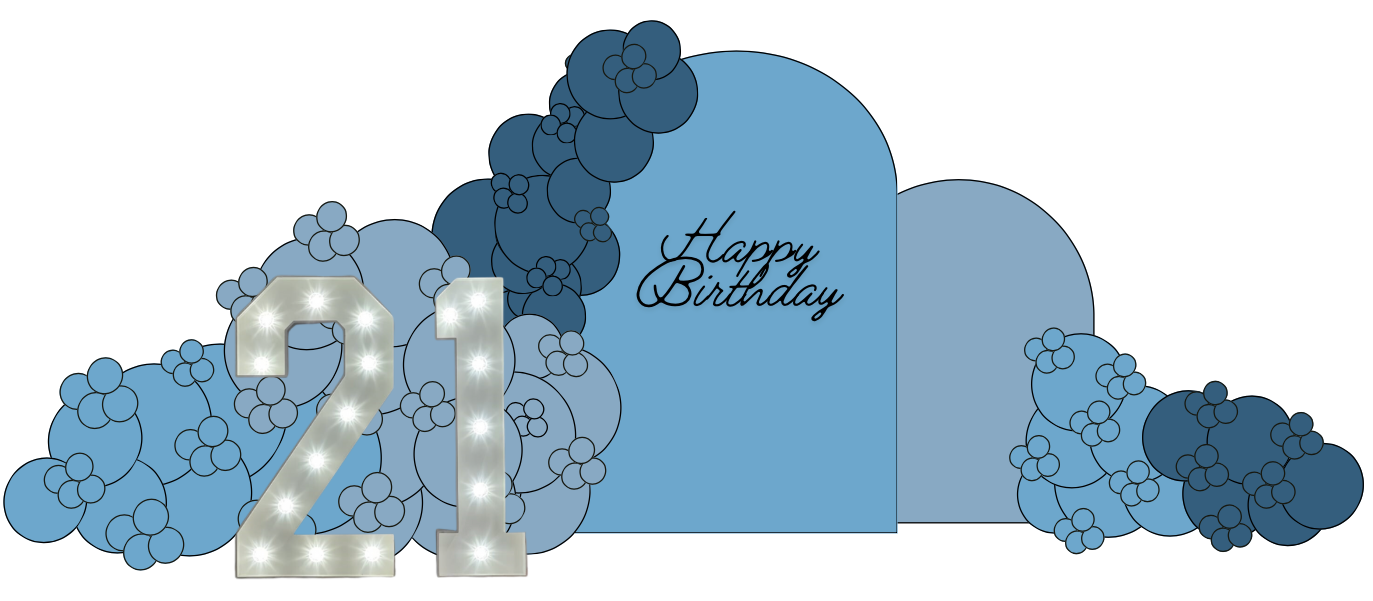 Event Digital Mockups for Focal Points & Private Dining